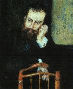 Pierre Renoir Portrait of Alfred Sisley Spain oil painting reproduction
